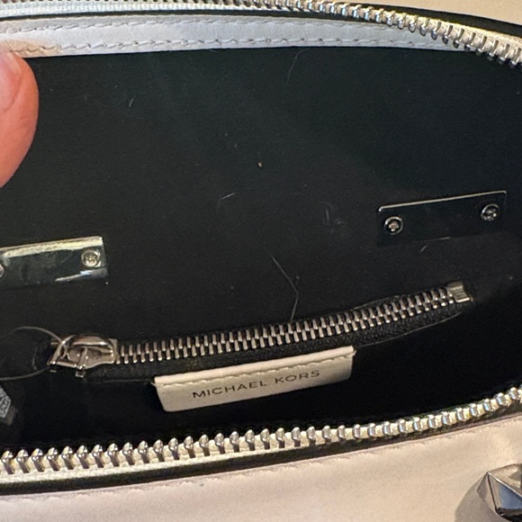 Michael Kors Two-Tone Black and White Satchel - Picture 8 of 8